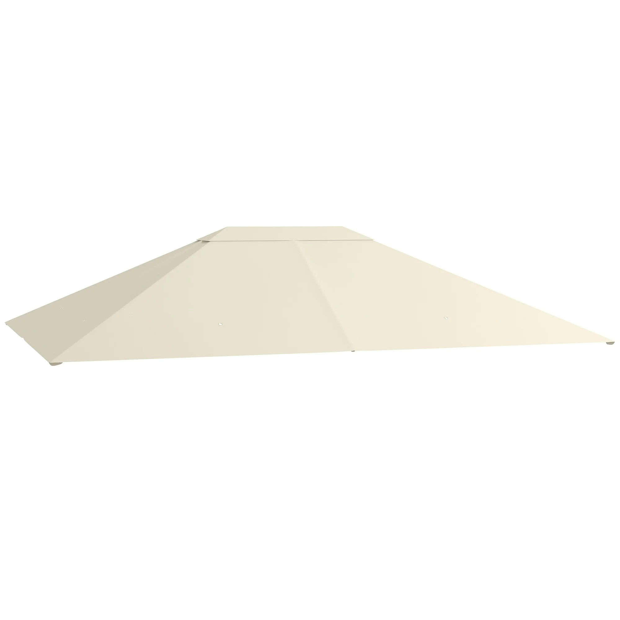 10' x 13' Gazebo Replacement Canopy Cover, Gazebo Roof Replacement (TOP COVER ONLY), Cream White - Image 12