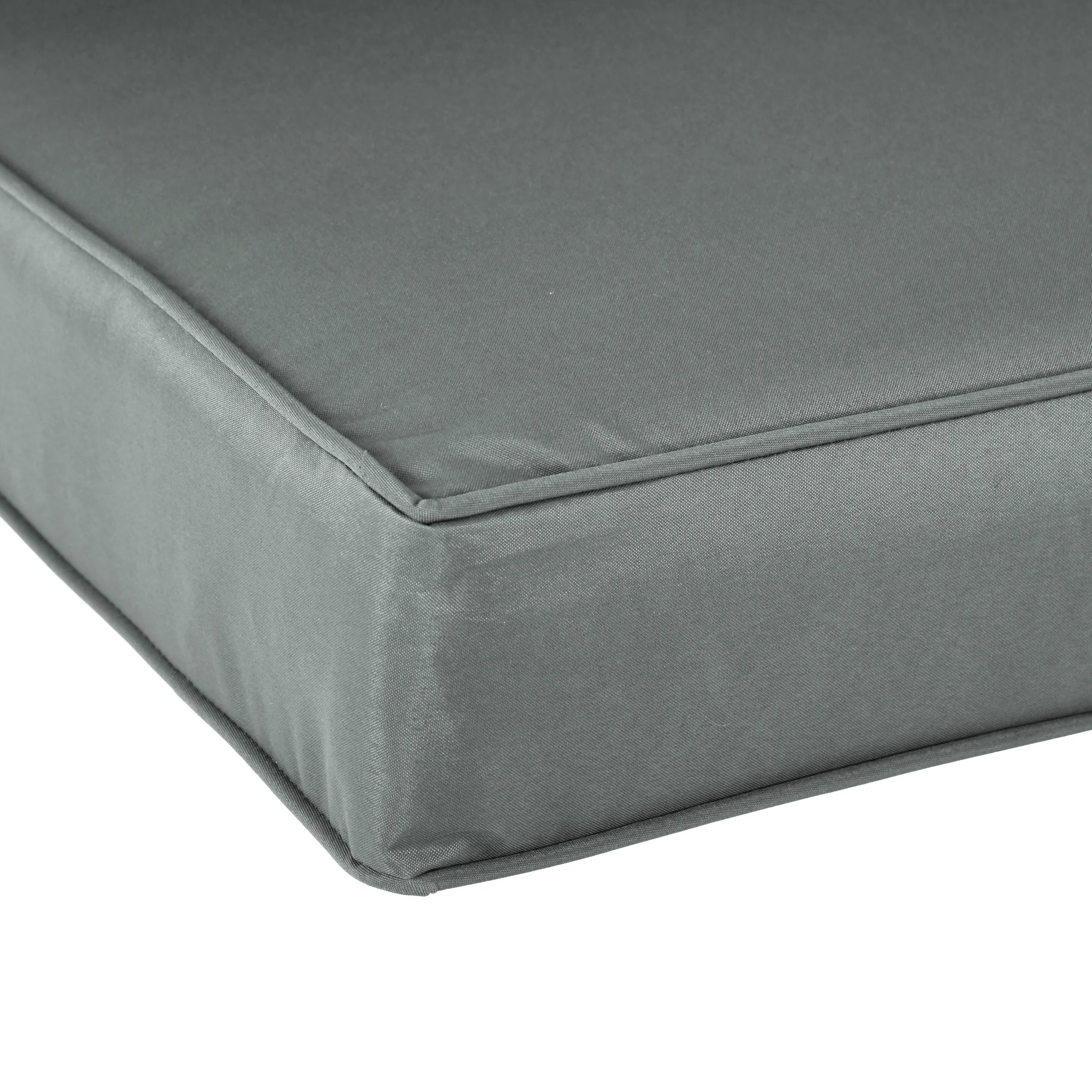 2 Seater Outdoor Water Repellent Seat Pads for Dining Chair, Swing, Sofa, Charcoal Grey - Image 11