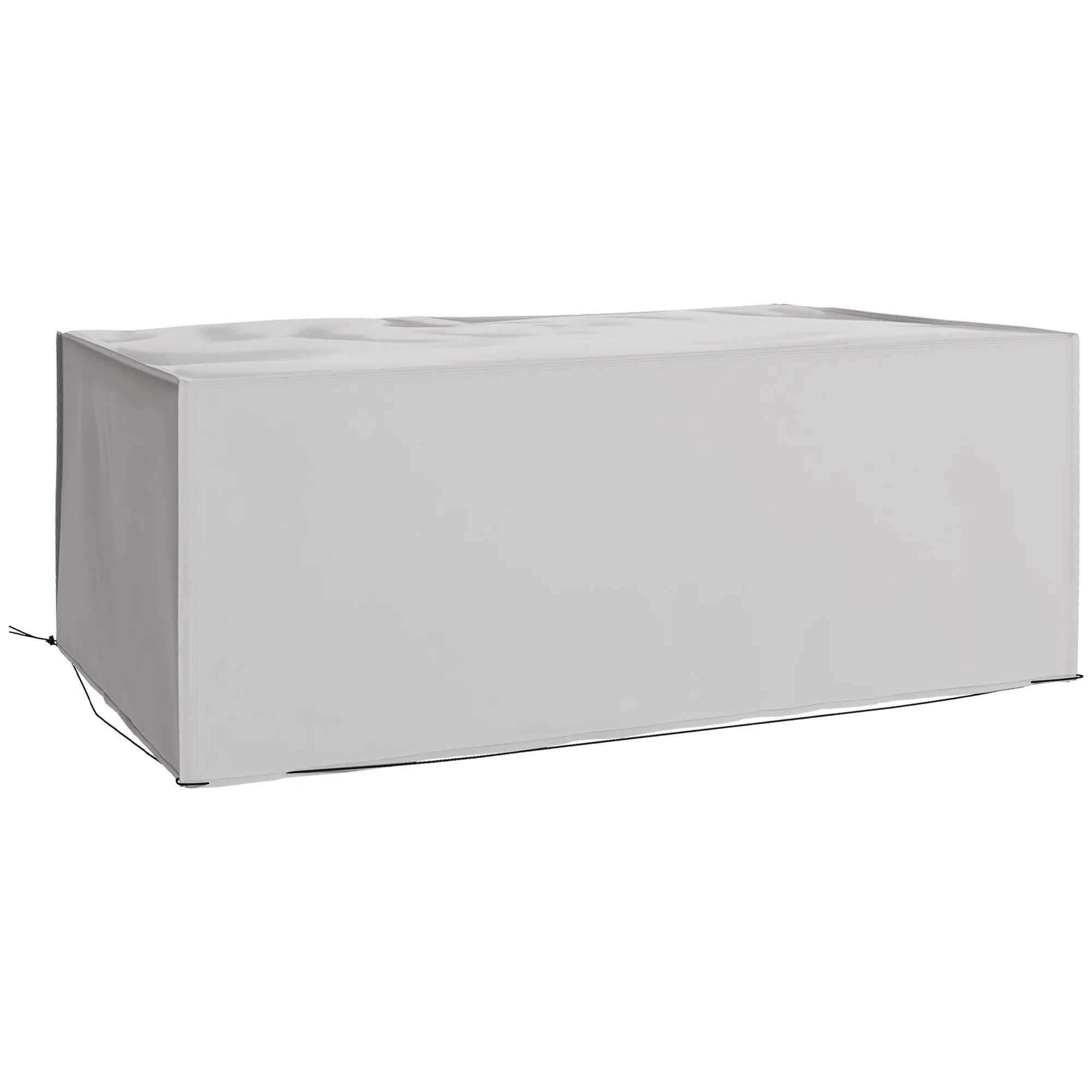 600D Oxford Furniture Protection Cover, Waterproof & Anti-UV, Grey, 210x140x80cm - Image 13