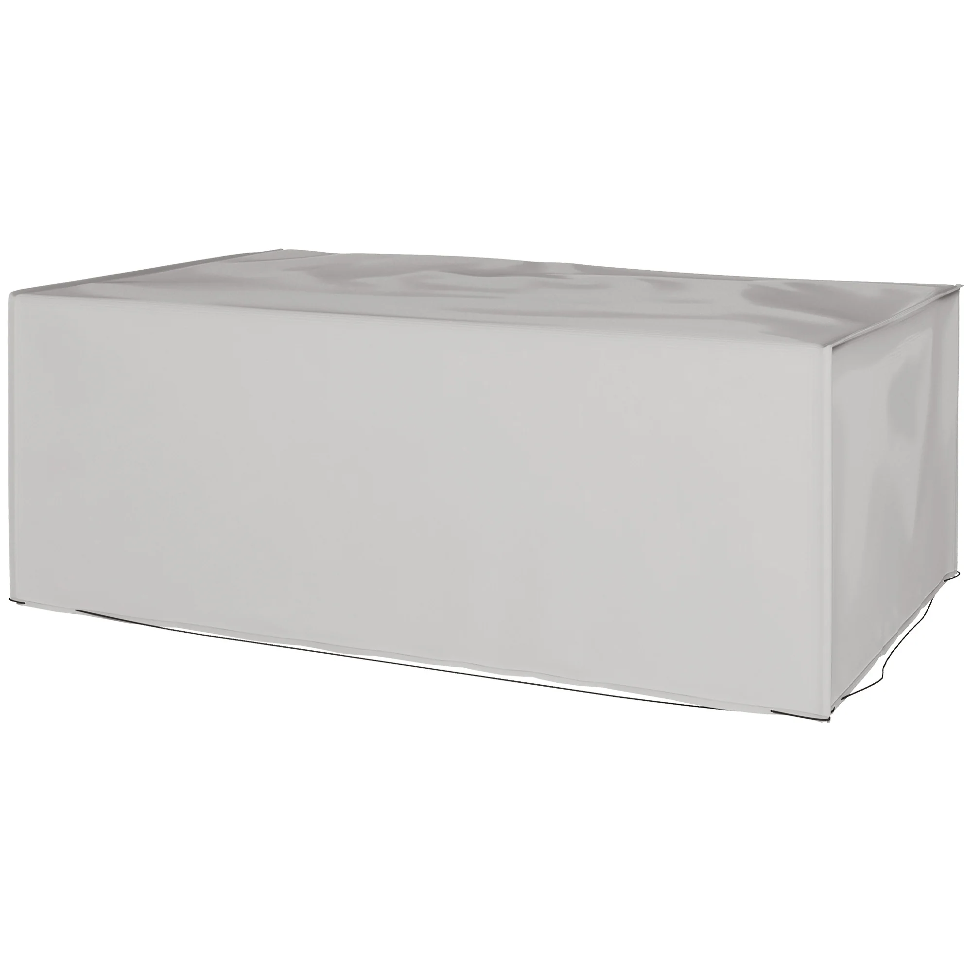 600D Oxford Furniture Protection Cover, Waterproof & Anti-UV, Grey, 210x140x80cm - Image 2
