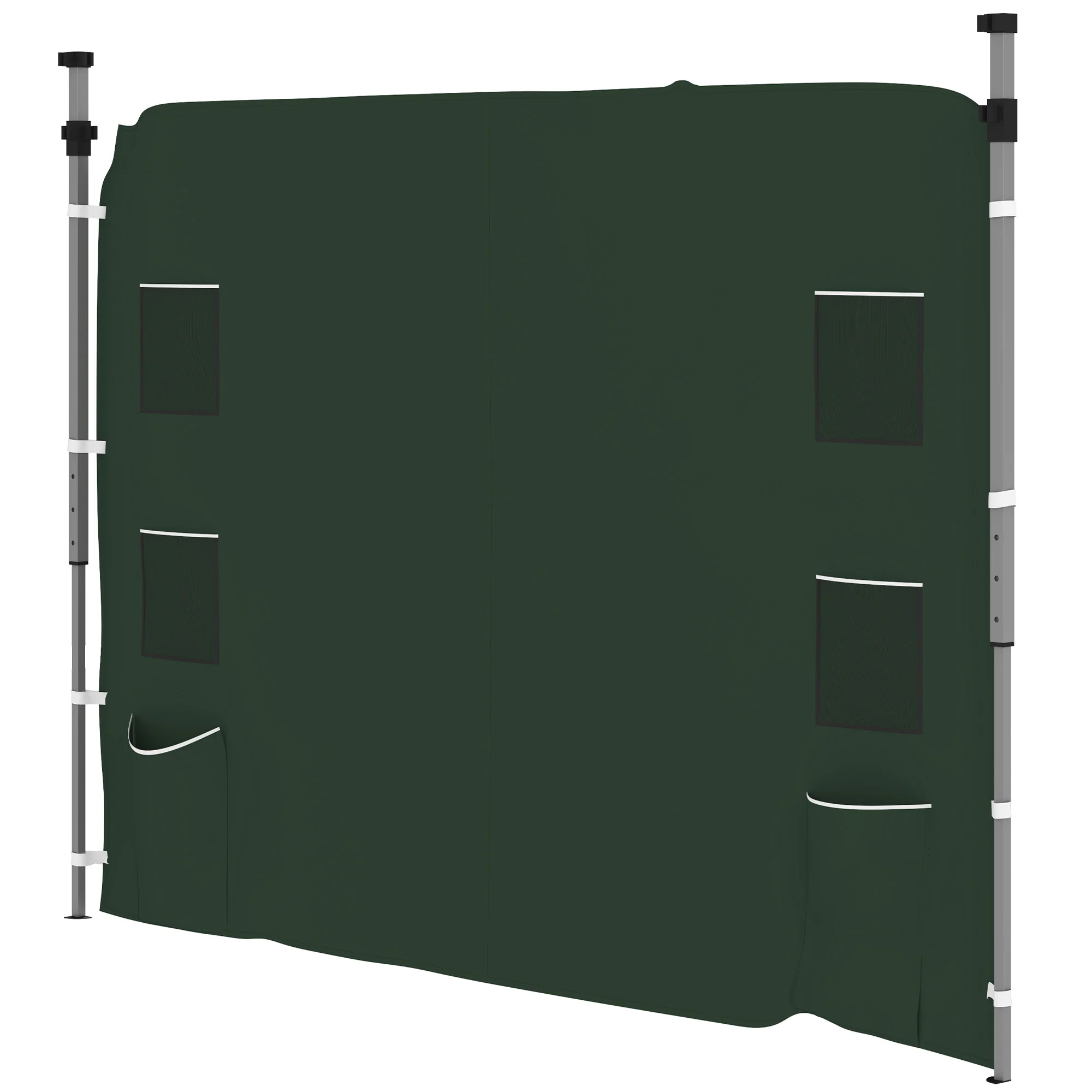 Canopy Sidewall Panel for 3 x 3m Straight Leg Pop Up Gazebos, 1 Pack Sidewall Only, Green