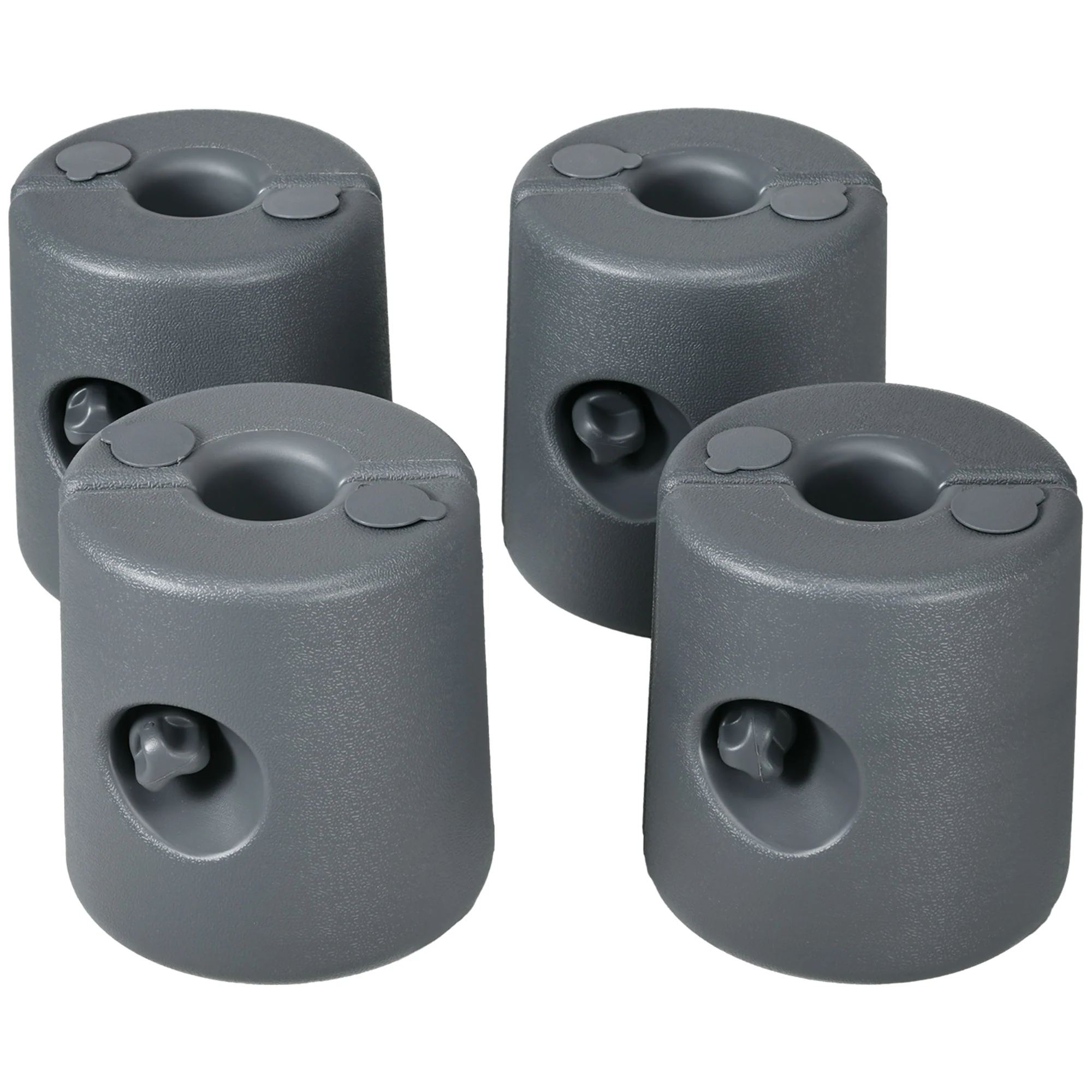 Gazebo Weights Set of 4 with Lock Design for Wind Resistance, 48KG Stably Secure Weights for Tent Gazebo Umbrella, Water or Sand Filled - Image 12