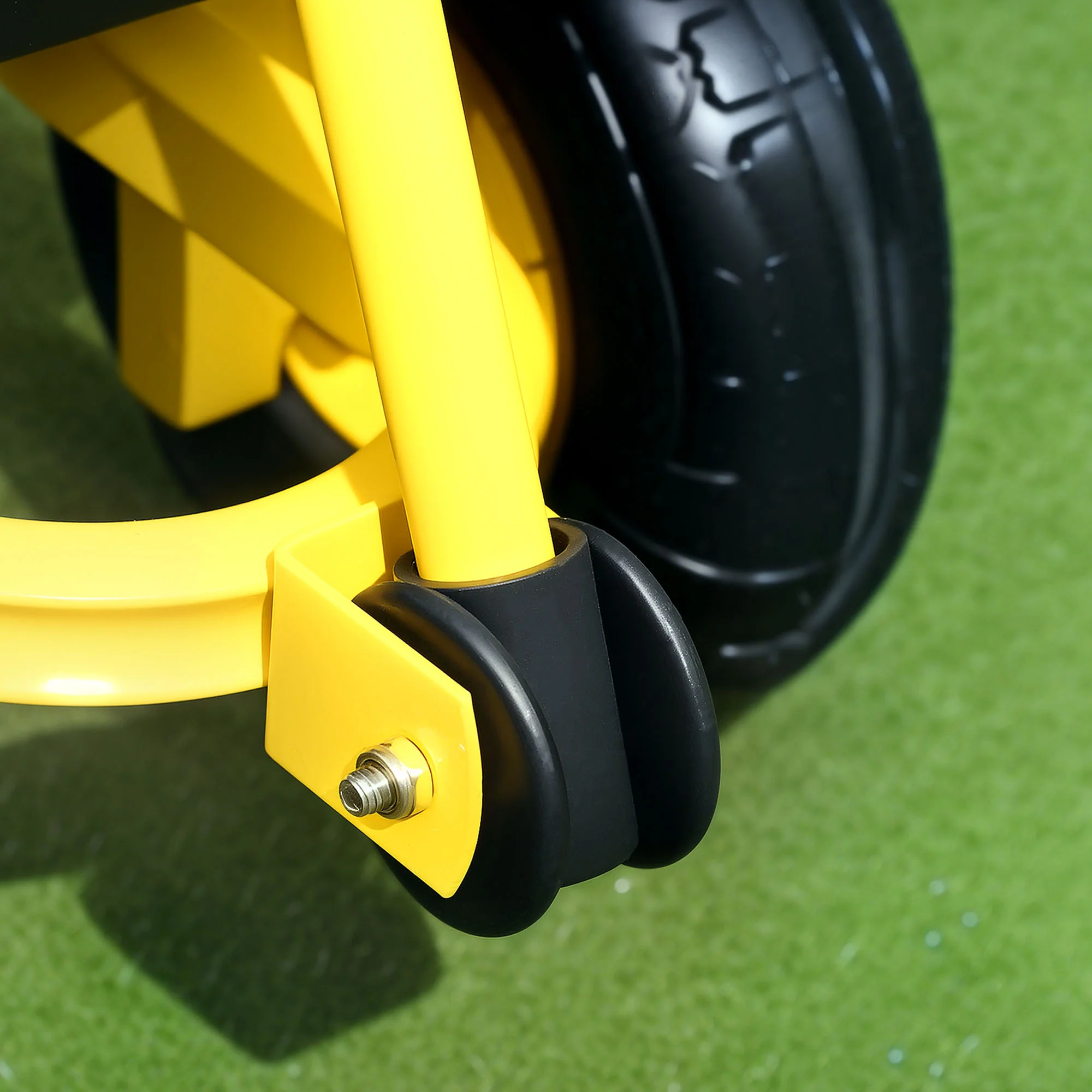 Heavy Duty Steel Garden Cart with Removable Sides & 180° Rotating Handle, 440lb Capacity - Image 10