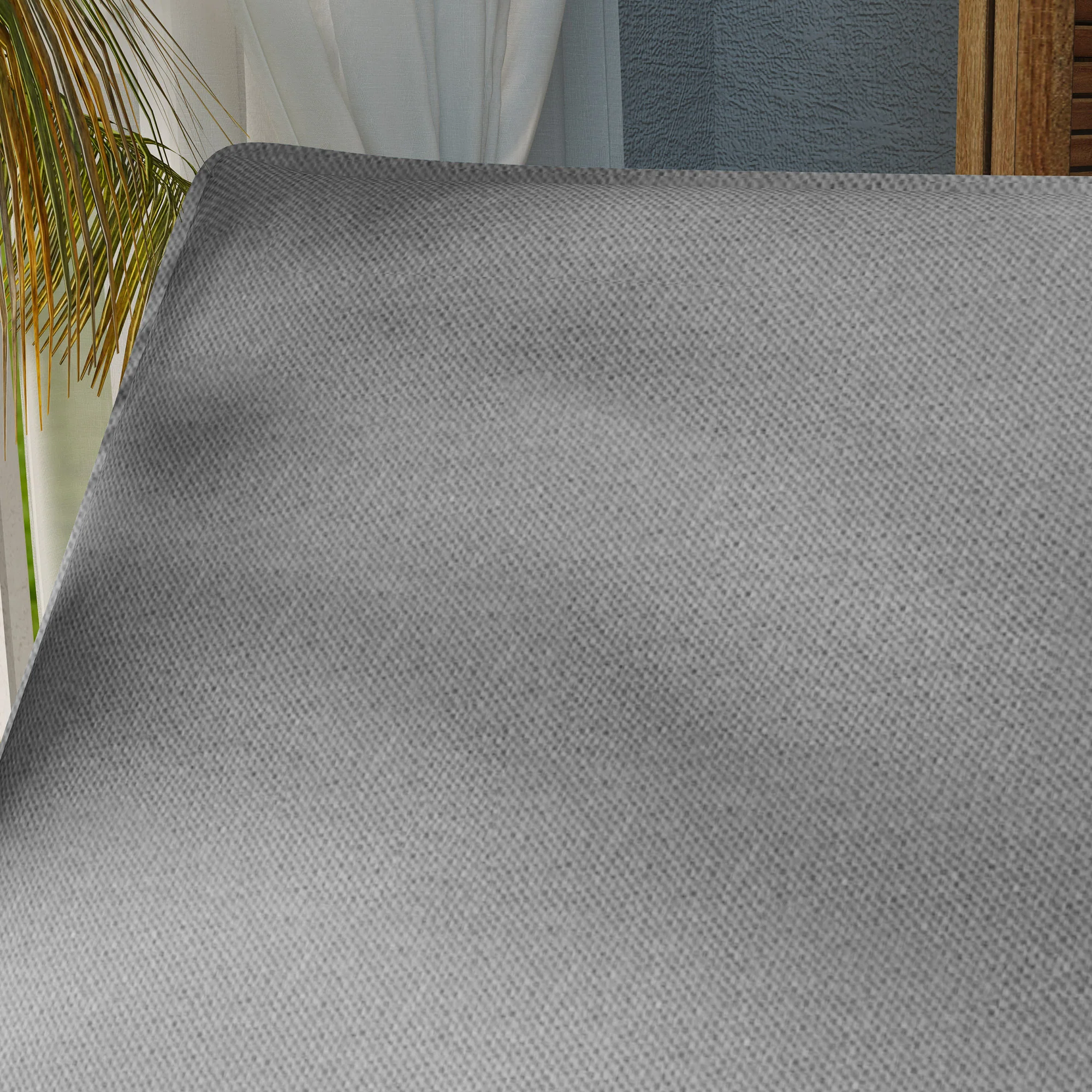 Outdoor Lounge Chair Cushion Set of 2, UPF50+ 200gsm Fabric and 25D High-Density Foam, Foldable Patio Chaise Lounge Cushion Set, Fade Resistant for Lawn Pool, 76" x 23", Gray - Image 11