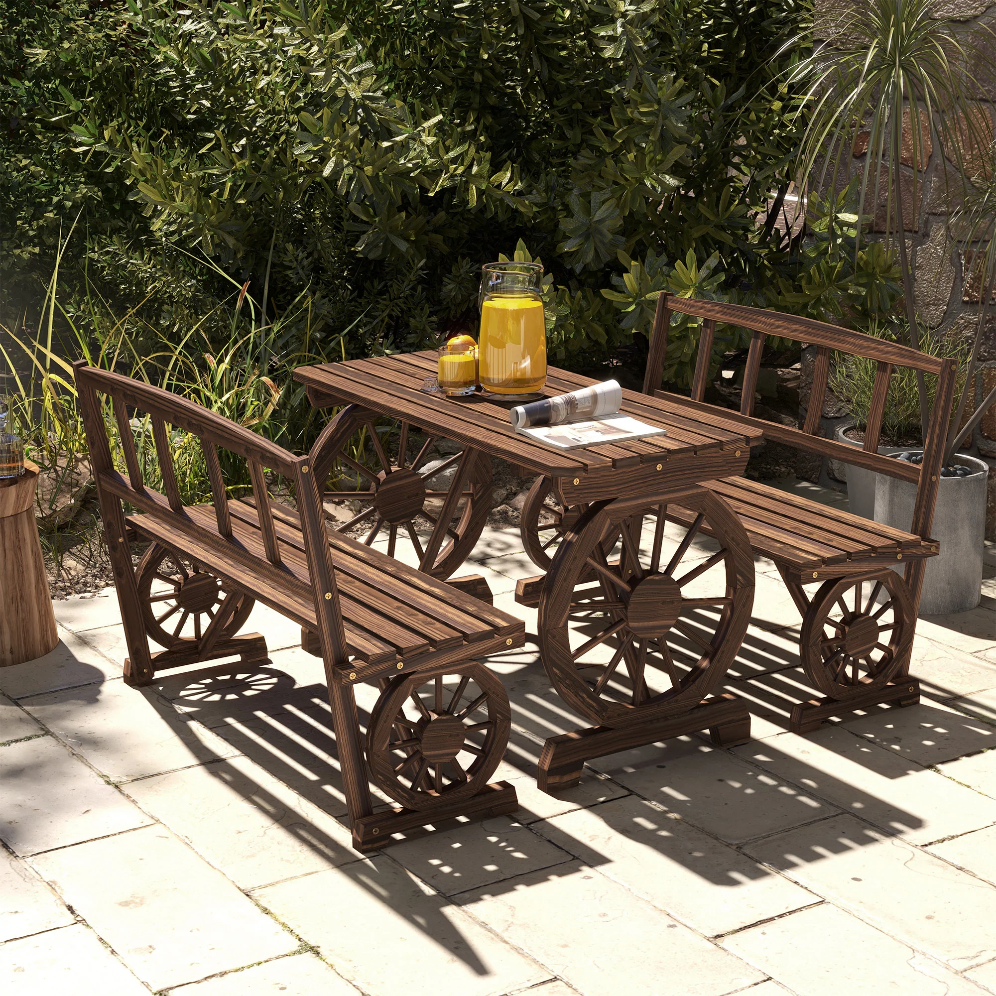 Editing Outdoor Table and Chairs for 4 People - Image 4