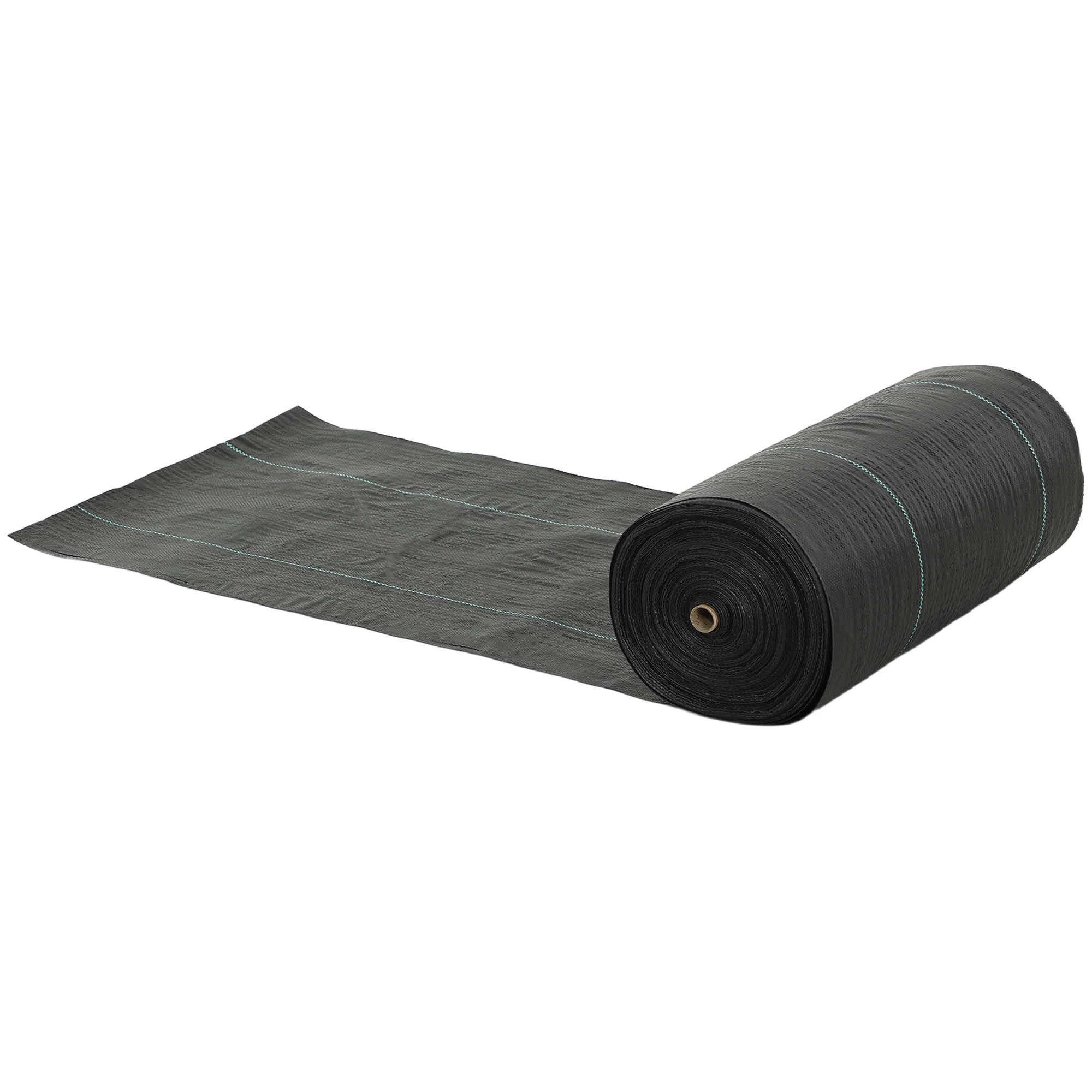 4 x 300 ft Weed Barrier Landscape Fabric Heavy Duty, 5oz Woven Weed Control Fabric - Image 2