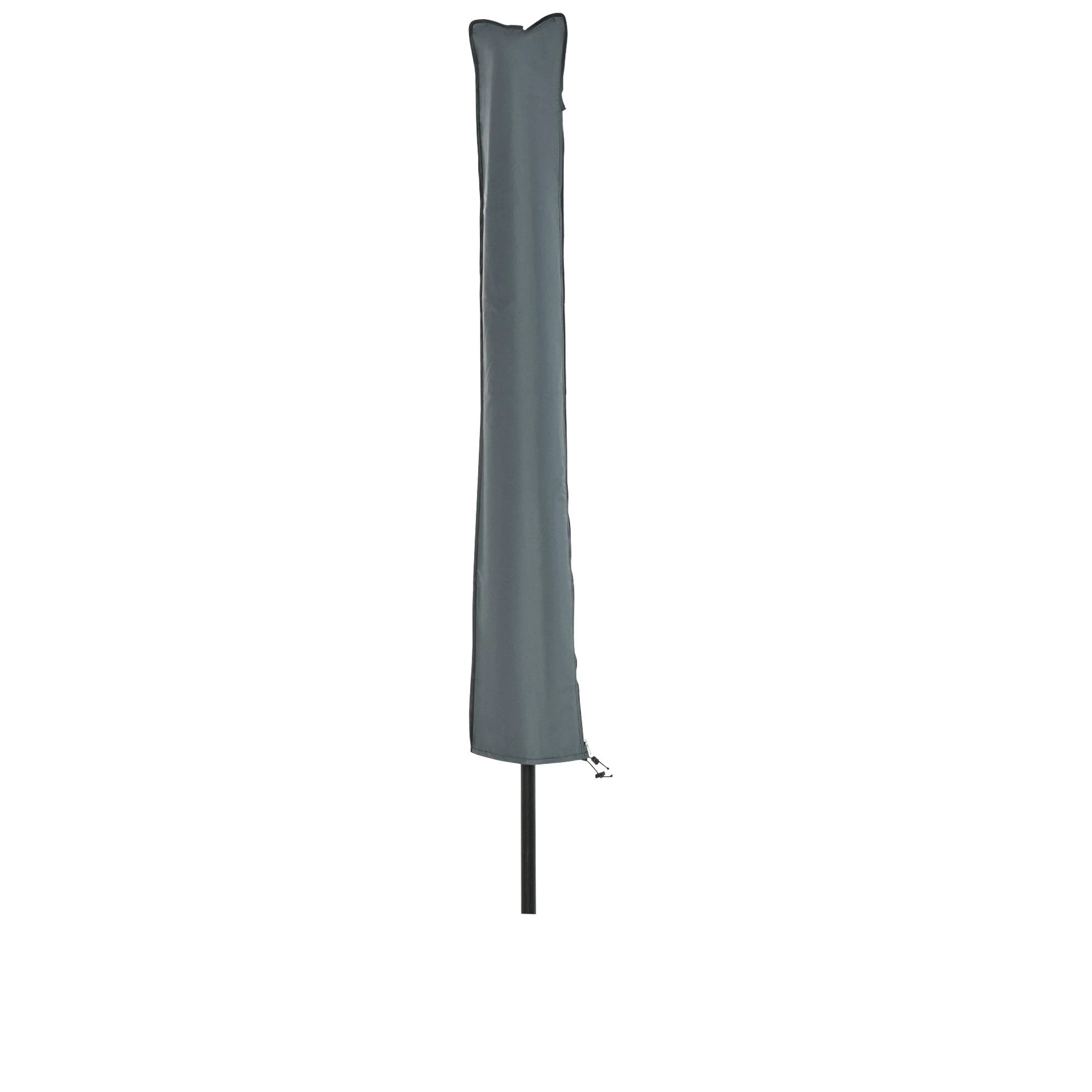 Cantilever Umbrella Cover with Zipper, Grey - Image 2
