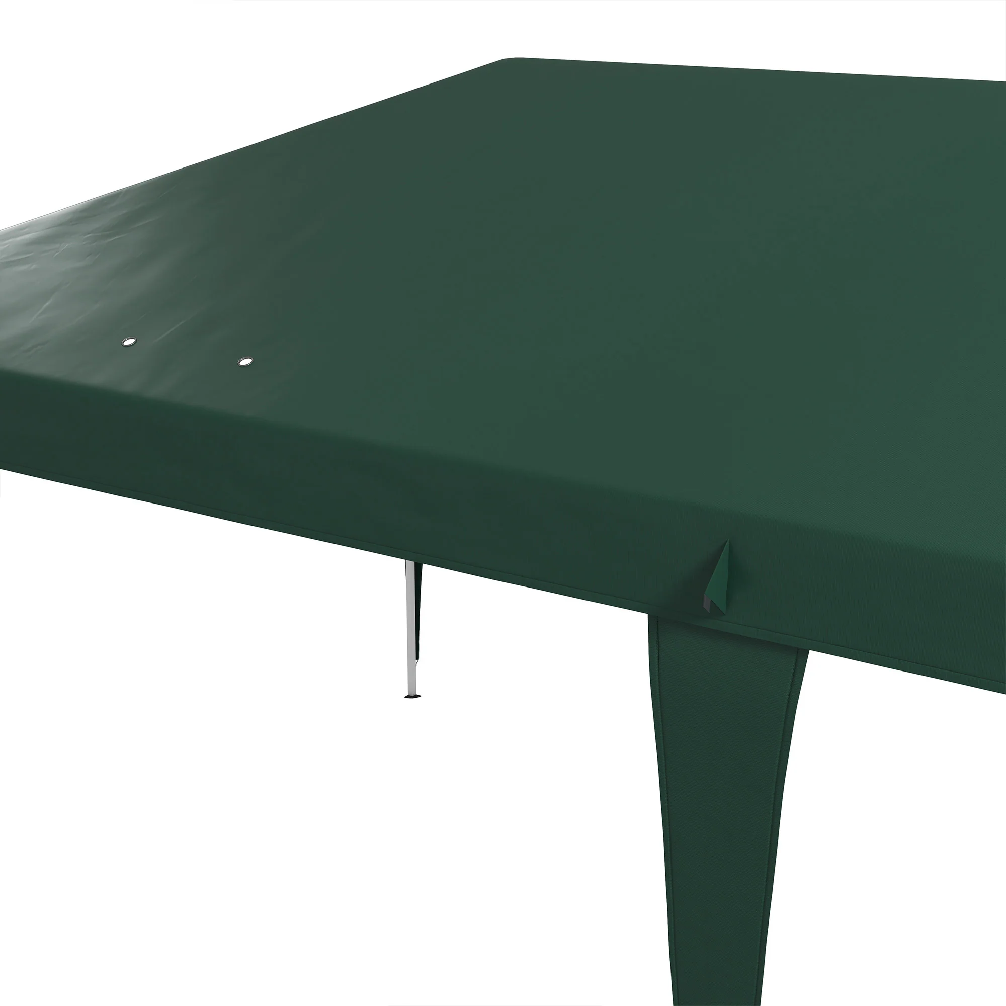 3 x 6m Pop Up Gazebo, Height Adjustable Wedding Awning Canopy w/ Carrying Bag, Green - Image 10
