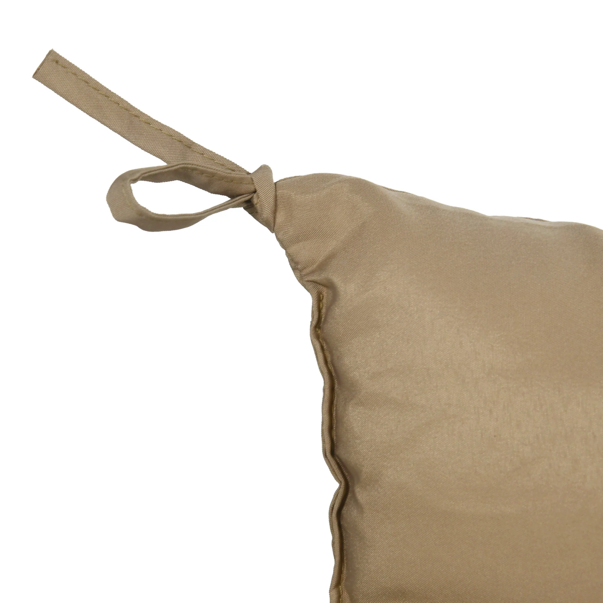 3 Seater Swing Chair Replacement Cushions with Backrest for Patio Furniture, Khaki - Image 11
