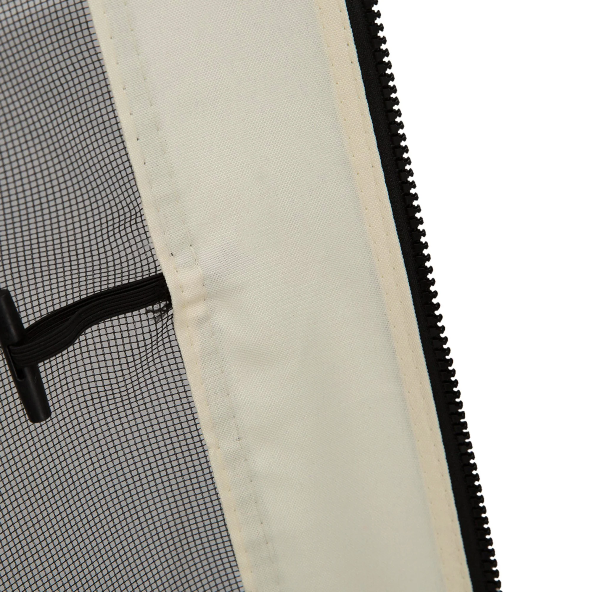 Replacement Mosquito Netting for Gazebo 13' x 13'with Zippers, Cream White - Image 10
