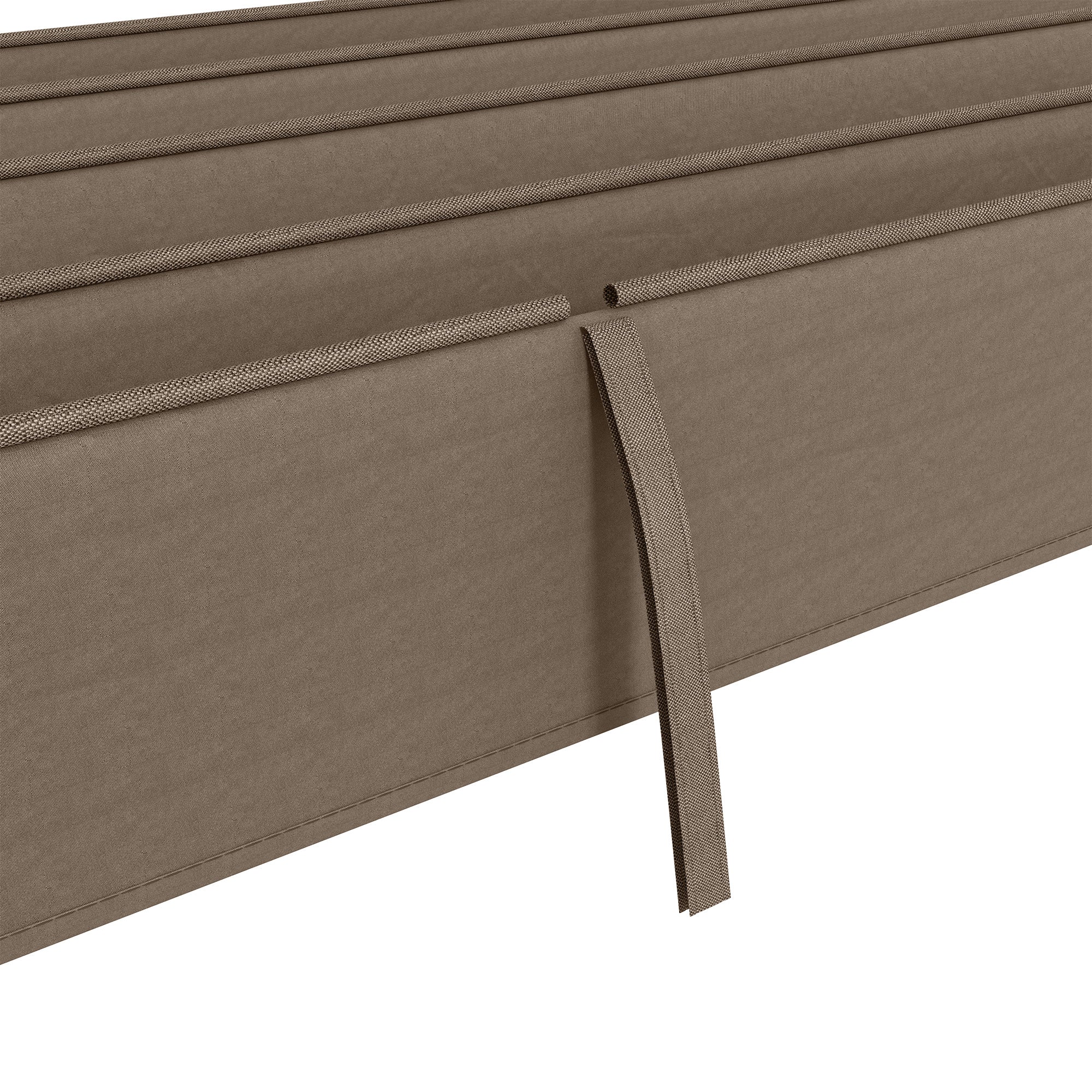 UV30+ Retractable Canopy for 9.8'x7.1' Pergola, Coffee - Image 10