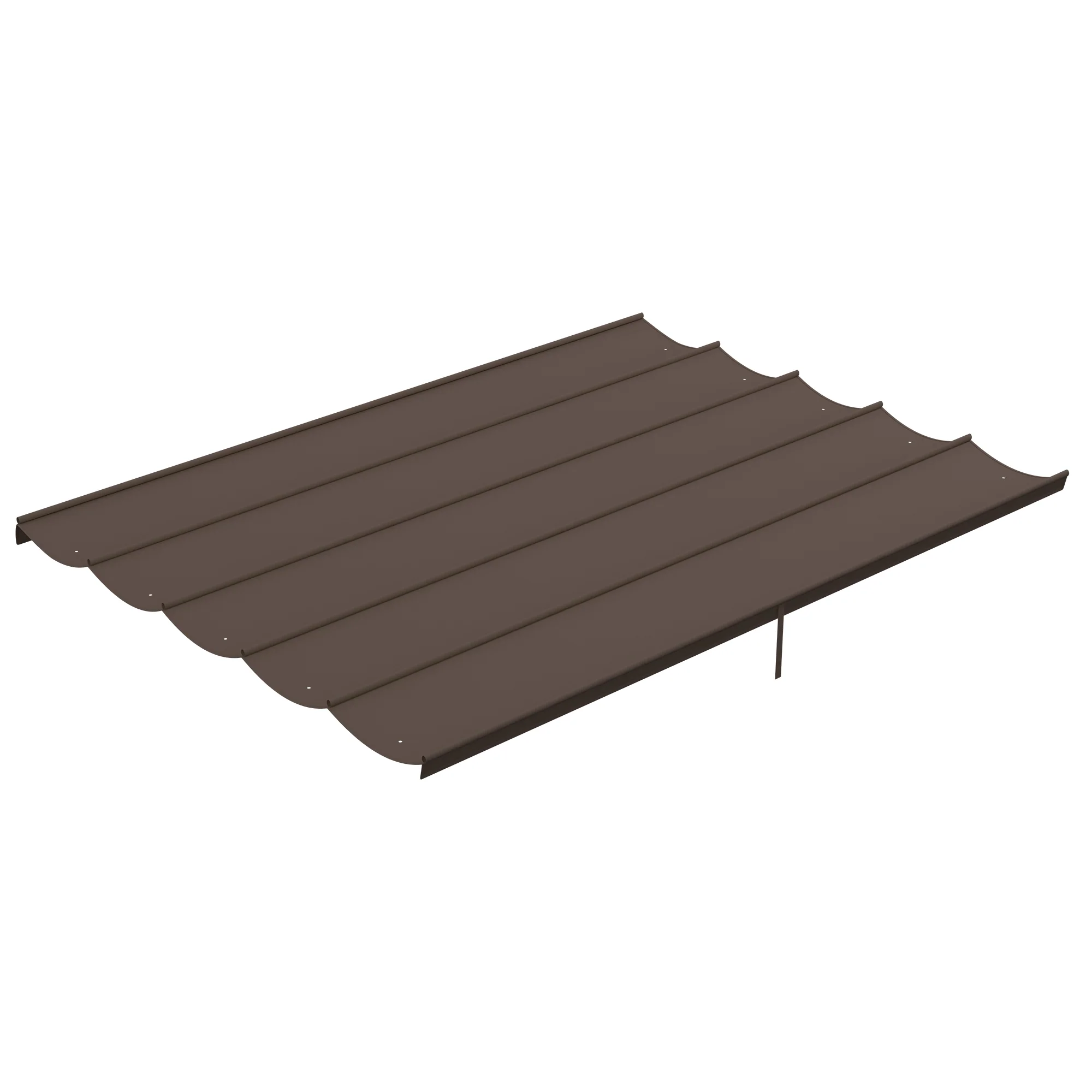 Retractable Replacement Pergola Canopy for 10' x 13' Pergola, Coffee - Image 12