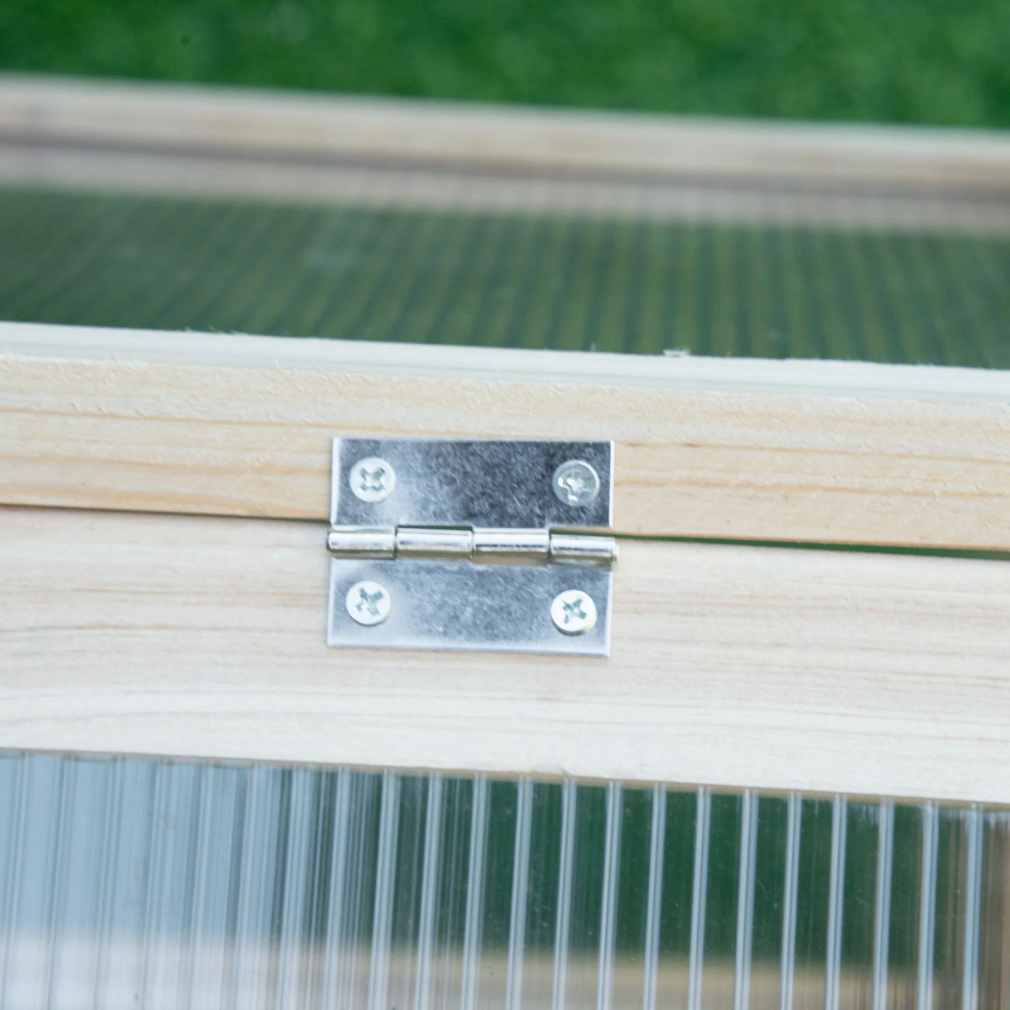 NookGrow All Season Cold Frame Planter for Winter Growing, 35.5" x 20.5" x 19.5", Natural Wood - Image 10